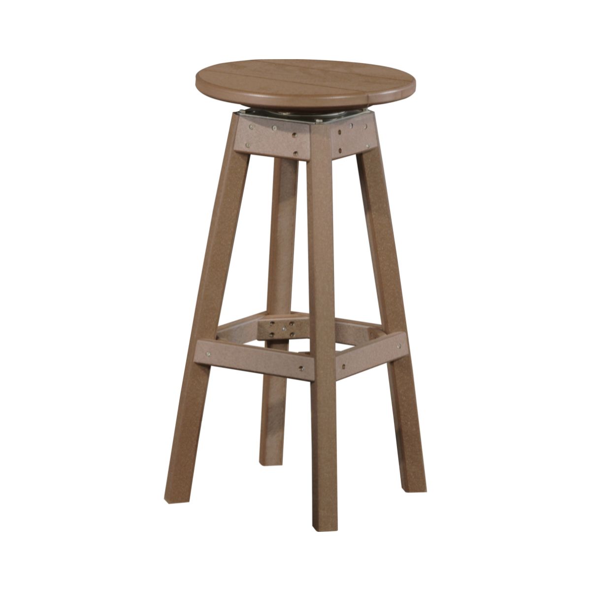 Classic Patio Bar Stool chestnut-brown
