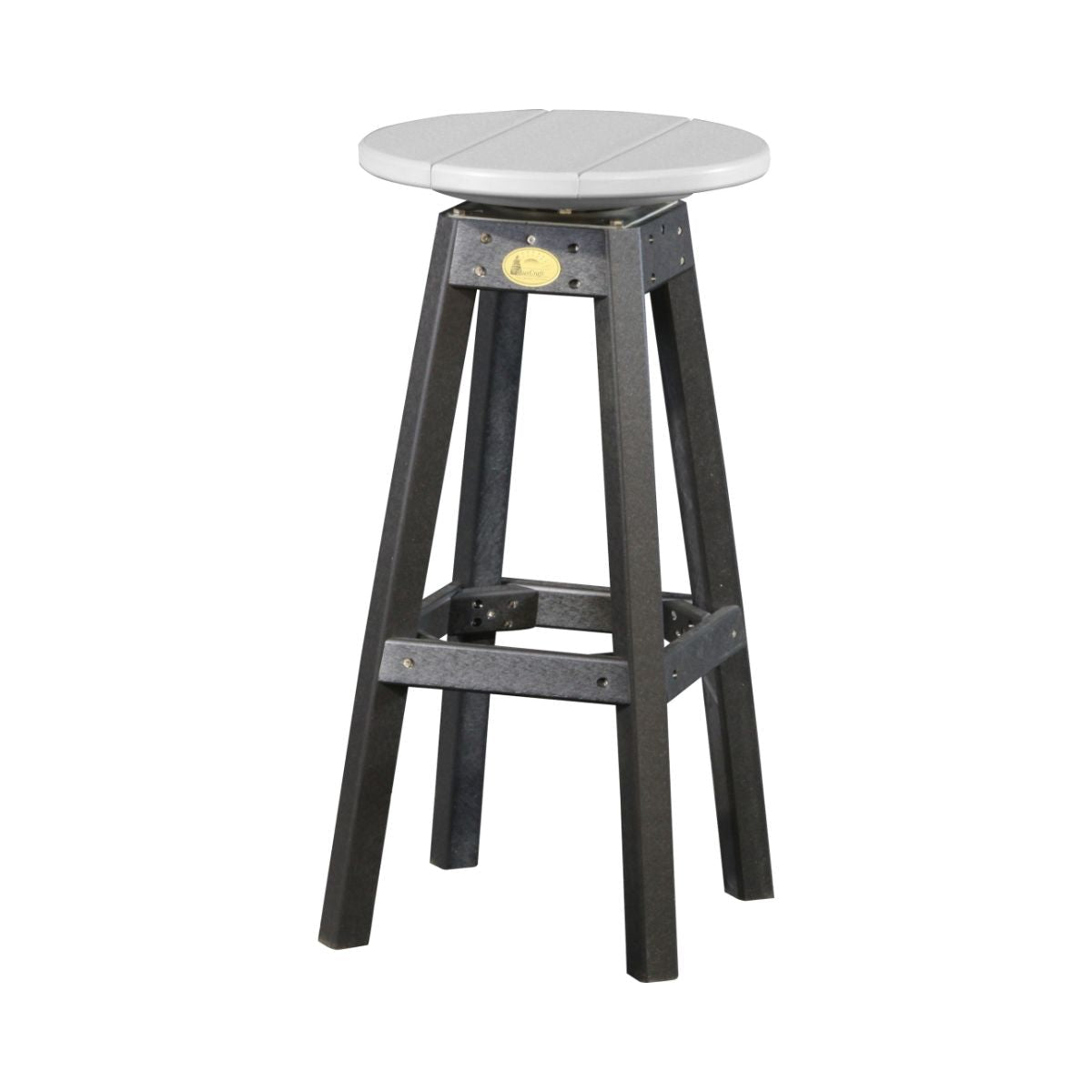 Classic Patio Bar Stool dove-gray-black