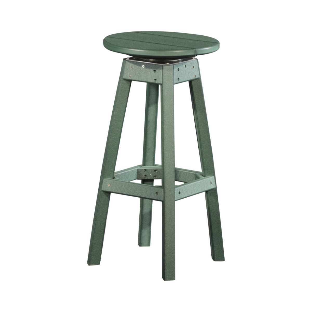 Classic Patio Bar Stool forest-green