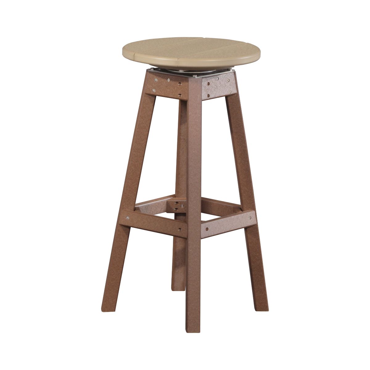 Classic Patio Bar Stool weatherwood-chestnut-brown