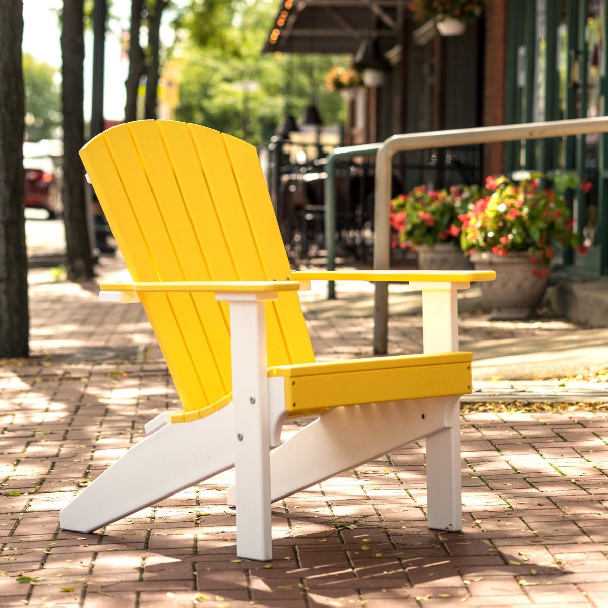 Classic Patio & Garden Adirondack Chair aruba-blue