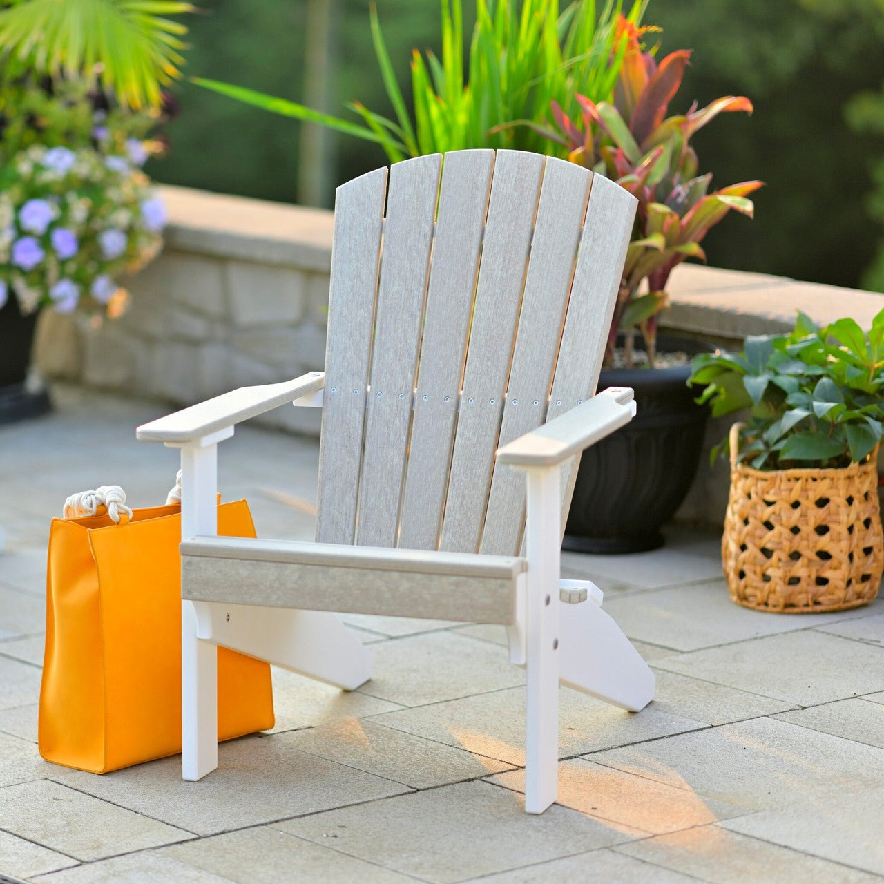Classic Patio & Garden Adirondack Chair aruba-blue