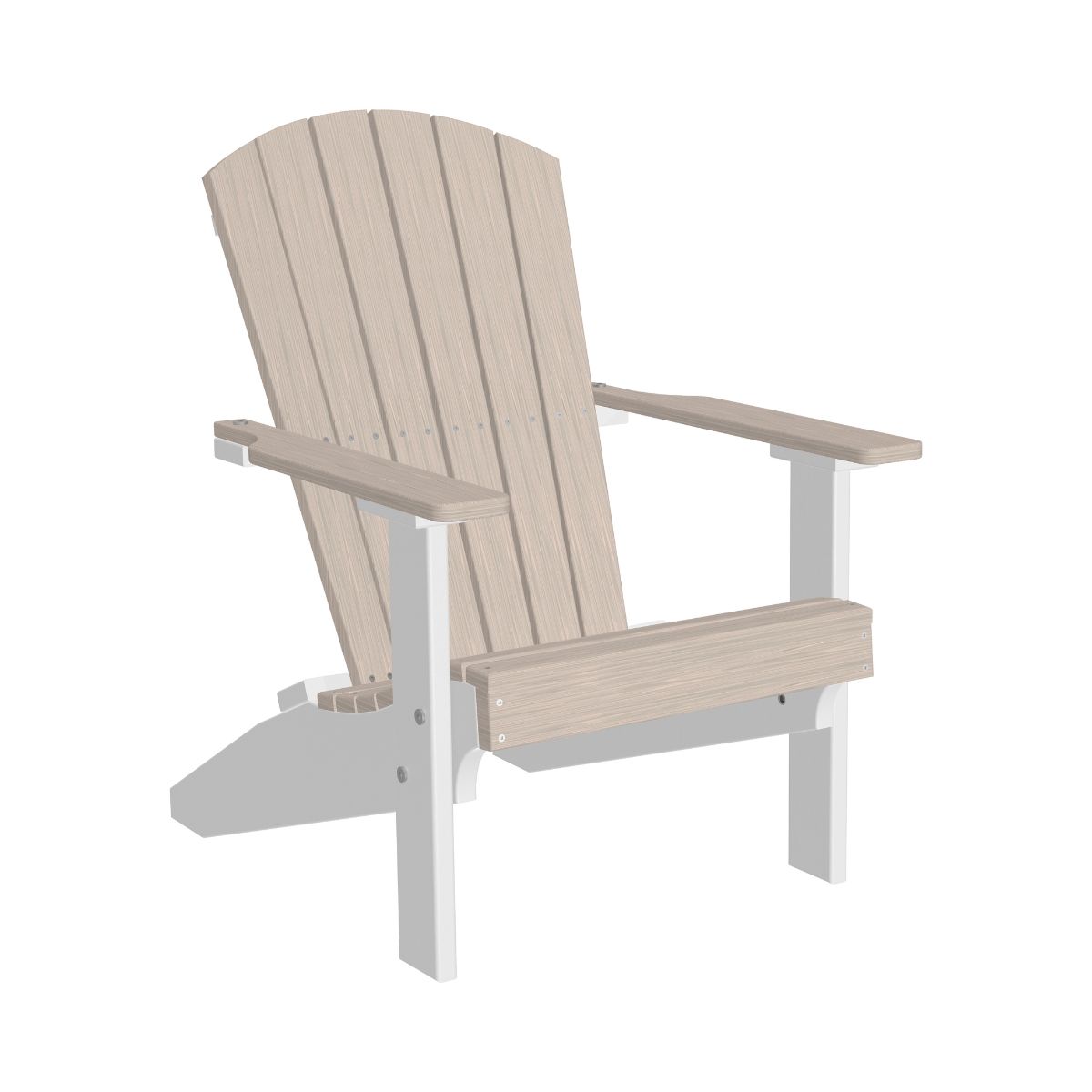 Classic Patio & Garden Adirondack Chair birch-white
