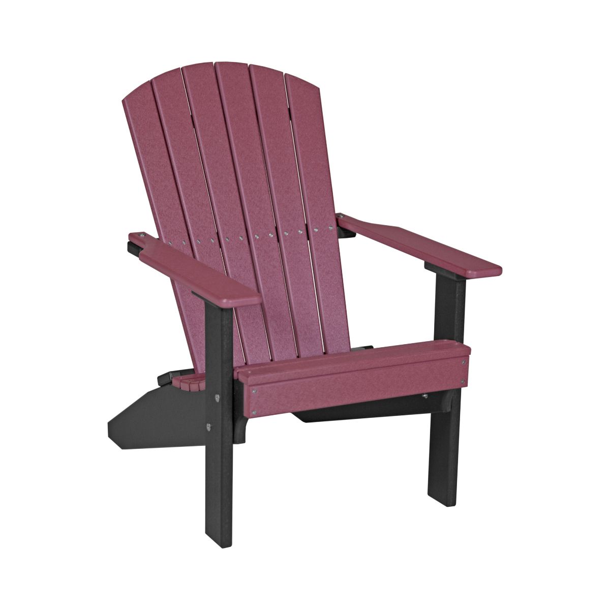 Classic Patio & Garden Adirondack Chair cherrywood-black