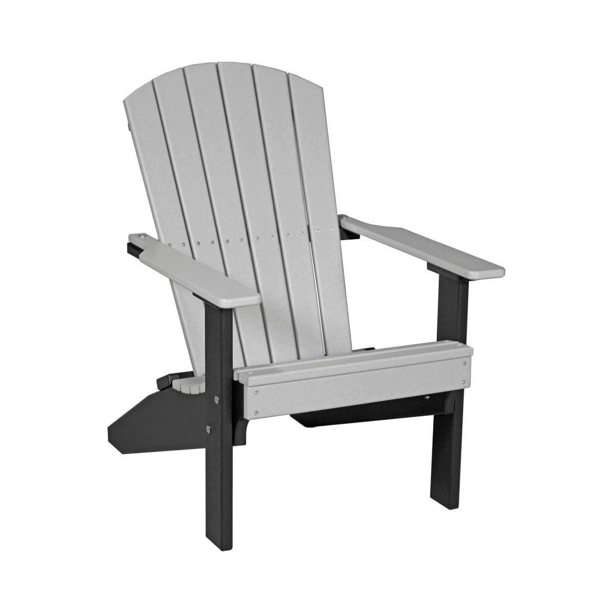 Classic Patio & Garden Adirondack Chair dove-gray-black