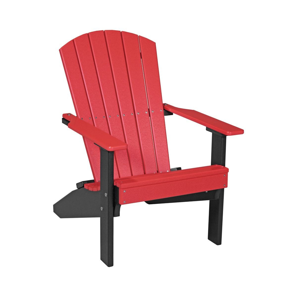 Classic Patio & Garden Adirondack Chair red-black