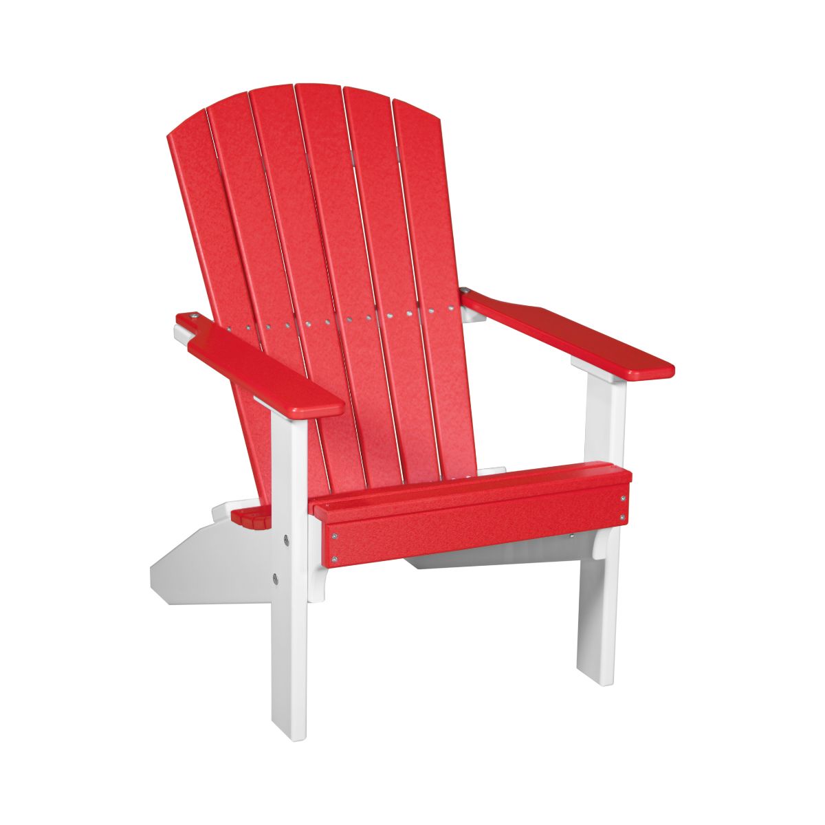 Classic Patio & Garden Adirondack Chair red-white