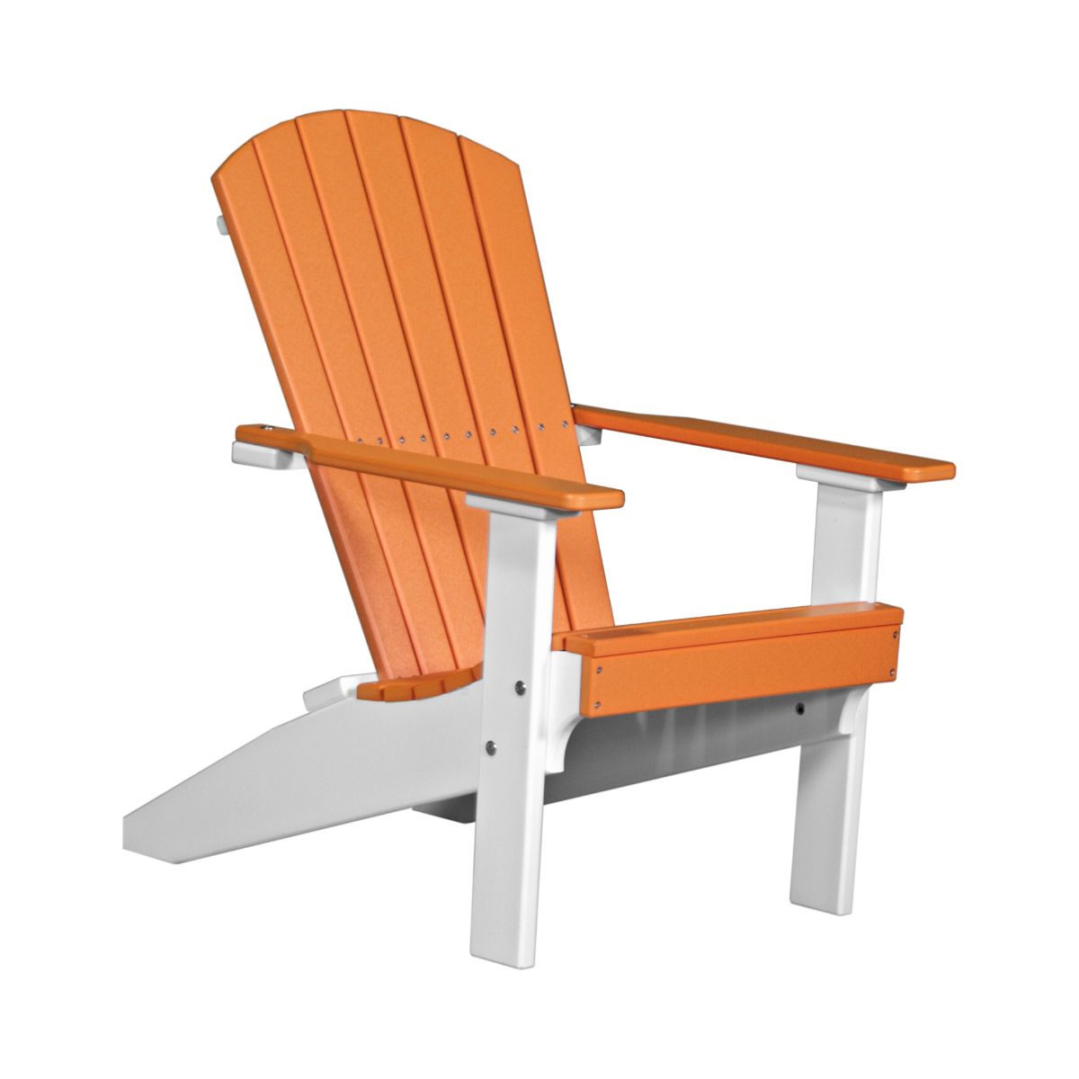 Classic Patio & Garden Adirondack Chair tangerine-white