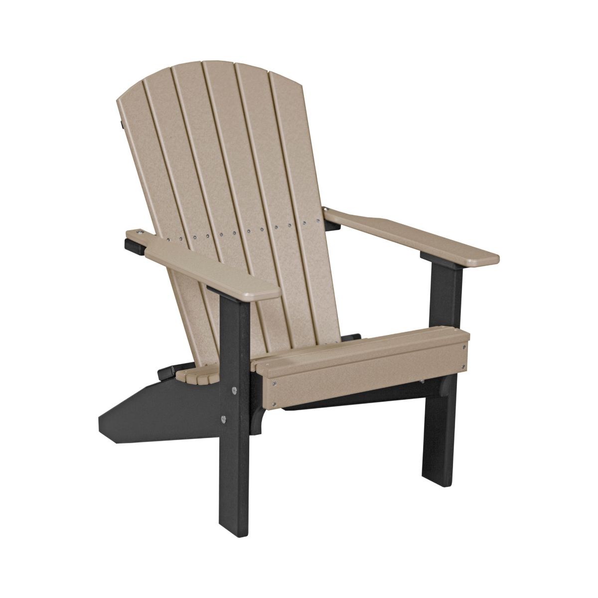 Classic Patio & Garden Adirondack Chair weatherwood-black