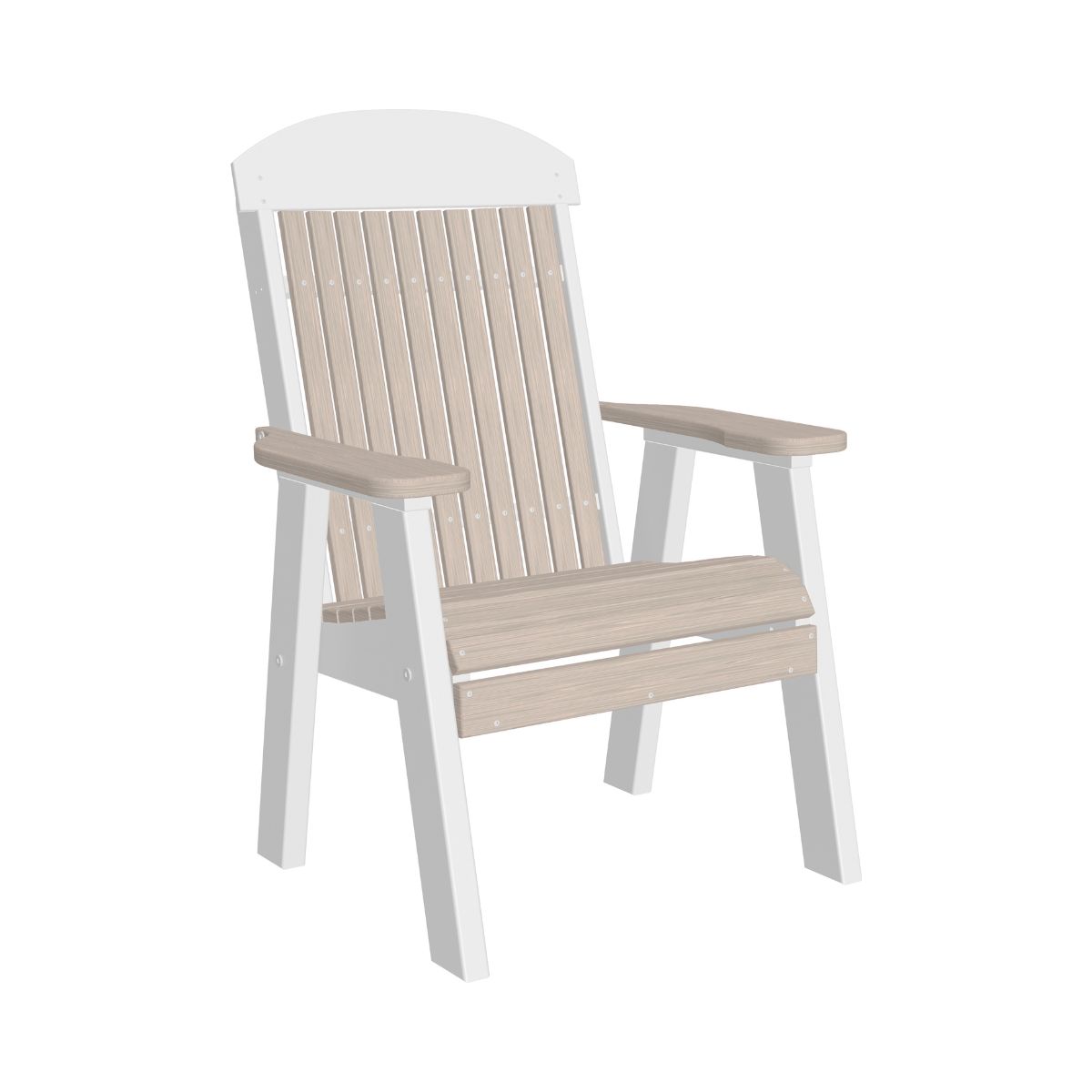 Classic Patio & Garden Chair birch-white