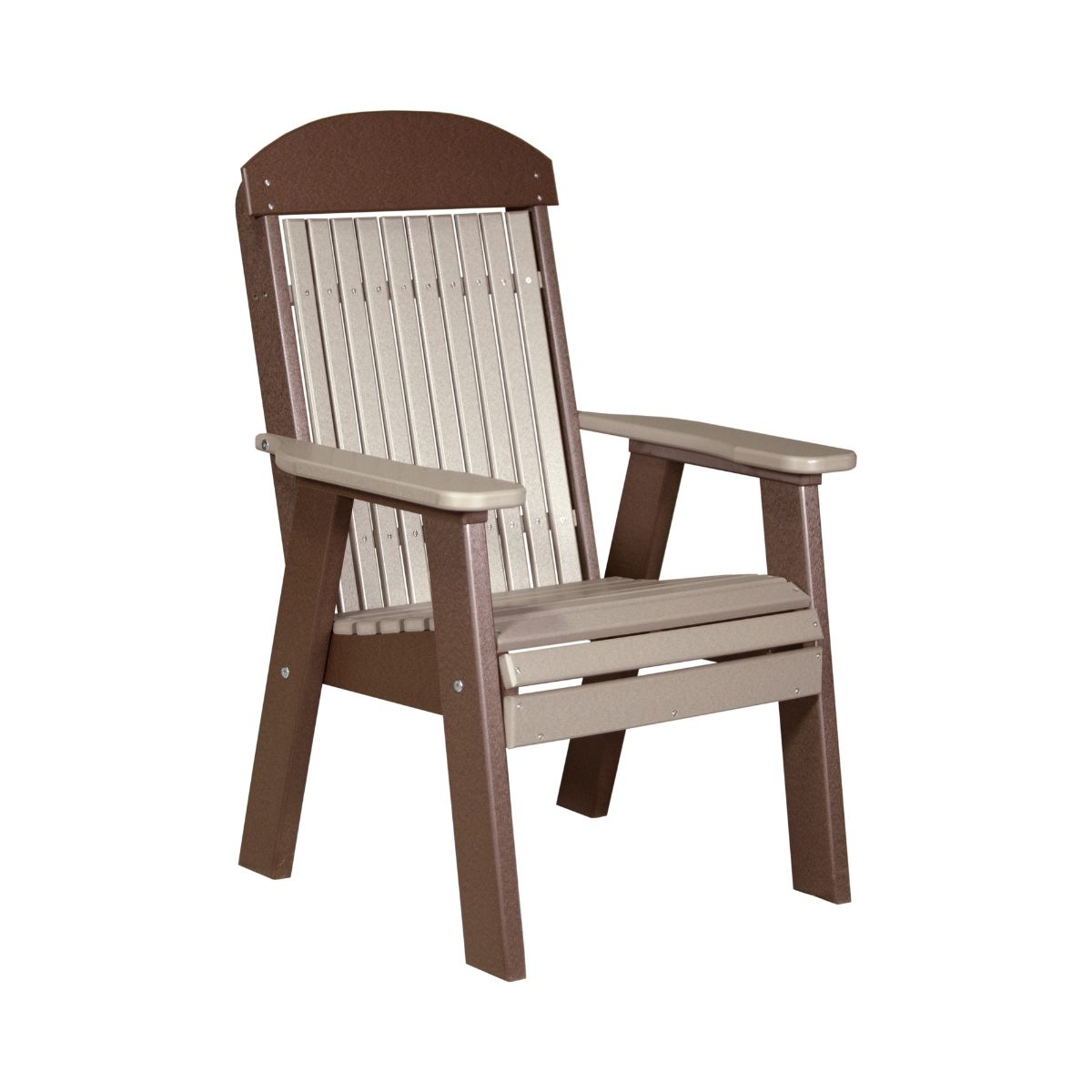 Classic Patio & Garden Chair weatherwood-chestnut-brown