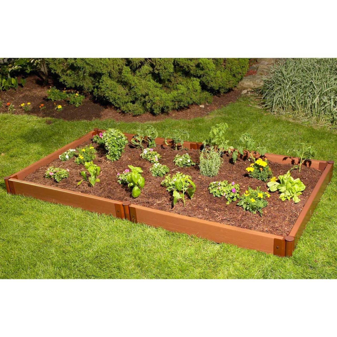 Composite Raised Garden Bed - 4' x 8' 5.5" Tall