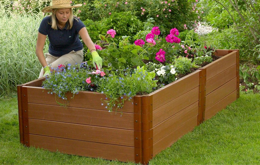 Composite Raised Garden Bed - 4' x 8' 5.5" Tall