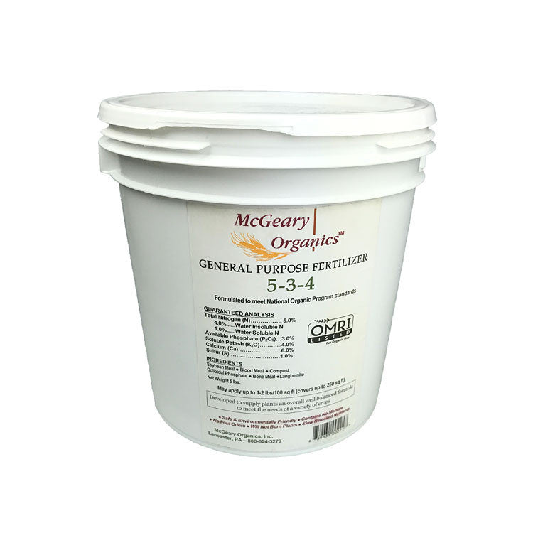 All-Purpose Organic Fertilizer 5-3-4