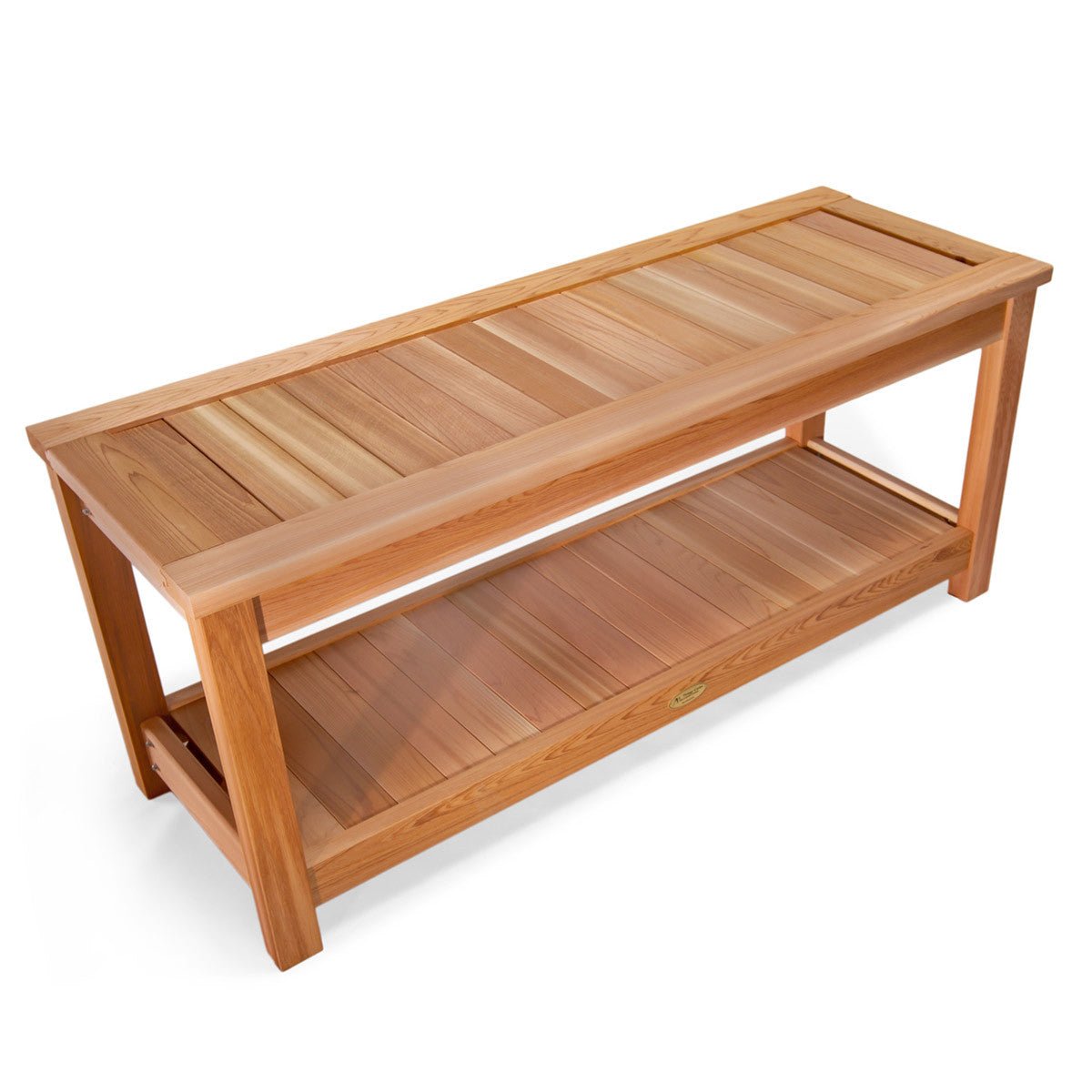 Deluxe Cedar Sauna Bench option3