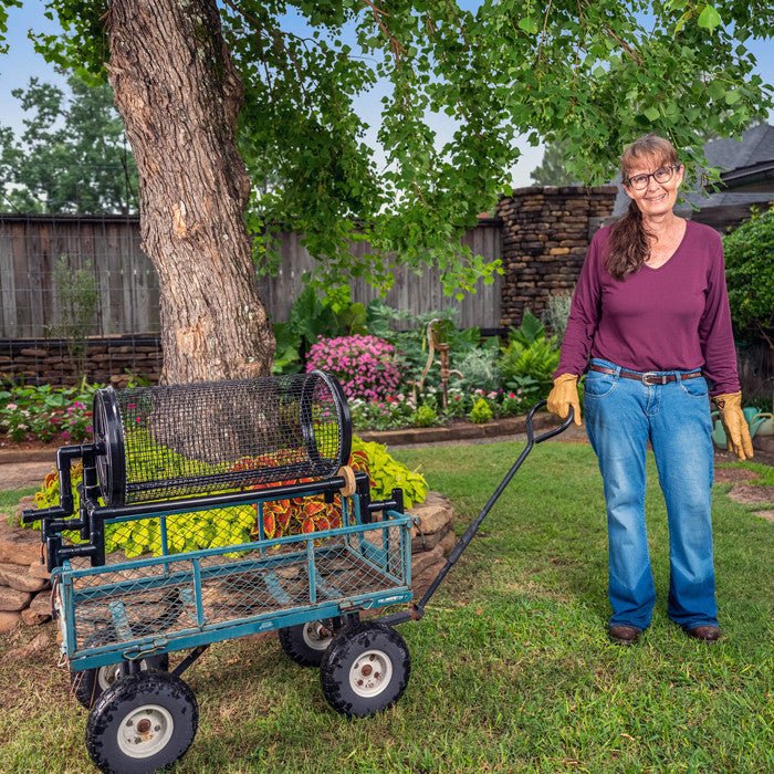 Deluxe Heavy Duty Rolling Garden Sifter