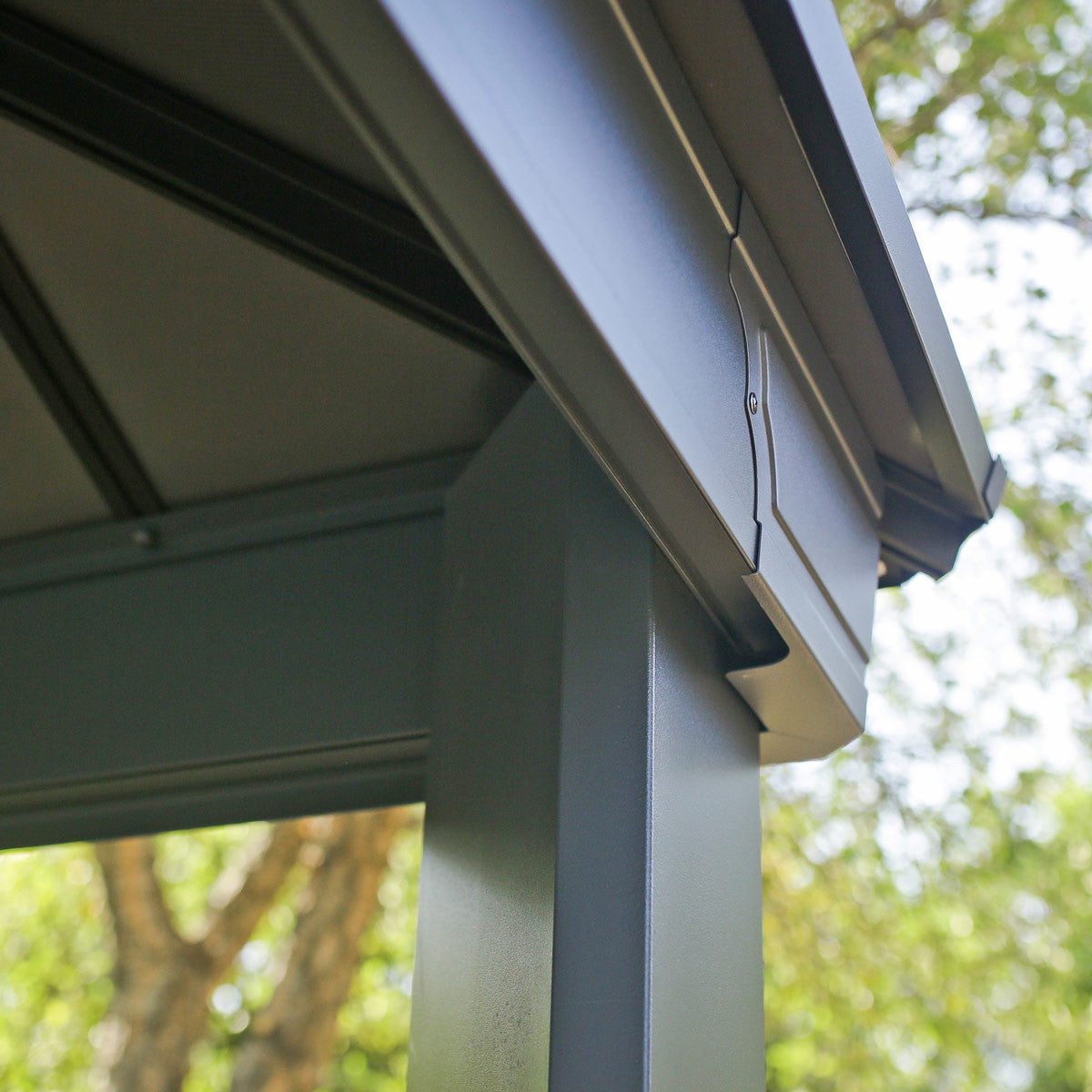 14' Dallas Aluminum Hardtop Gazebo Kit