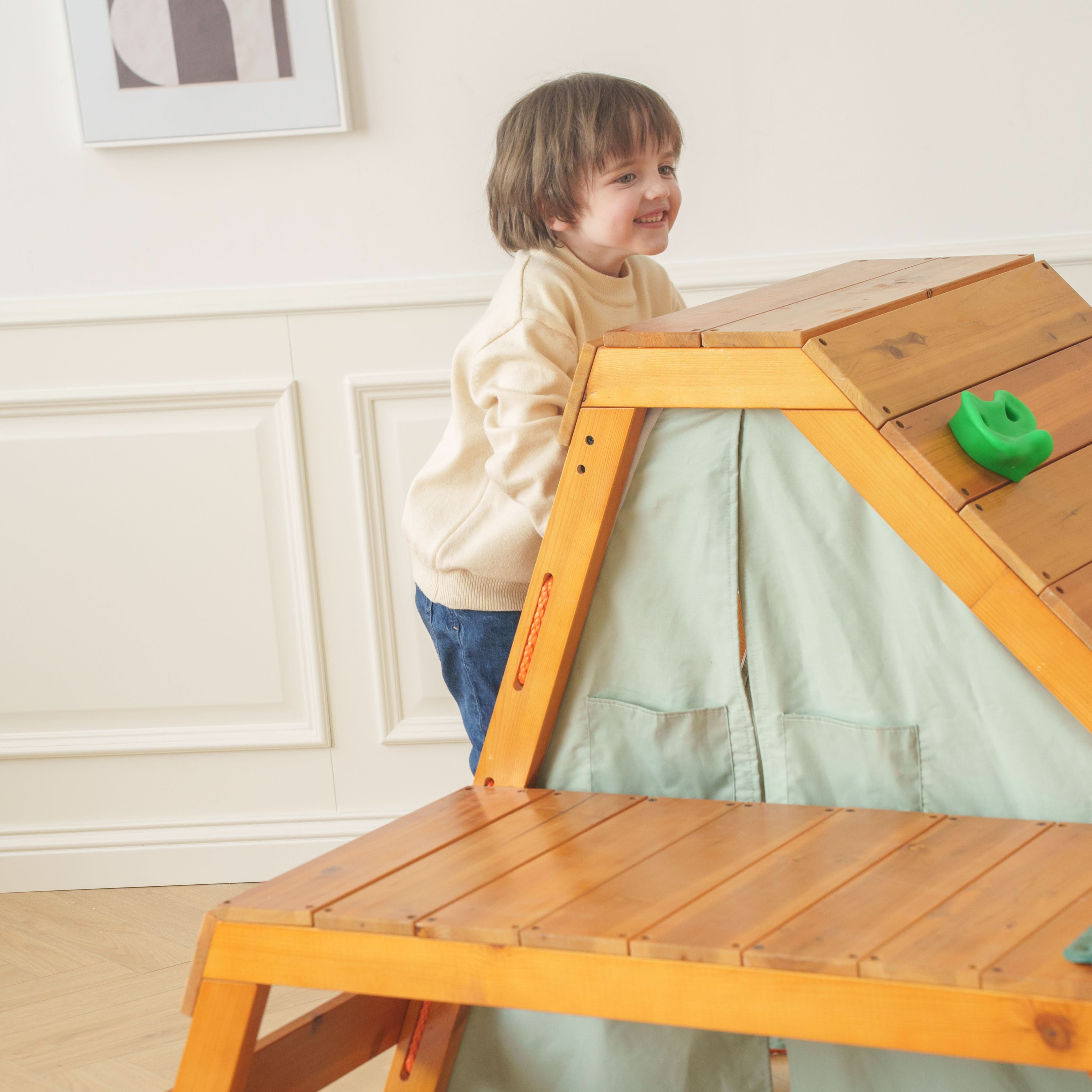 Palm 5-in-1 Indoor/Outdoor Playground Playset