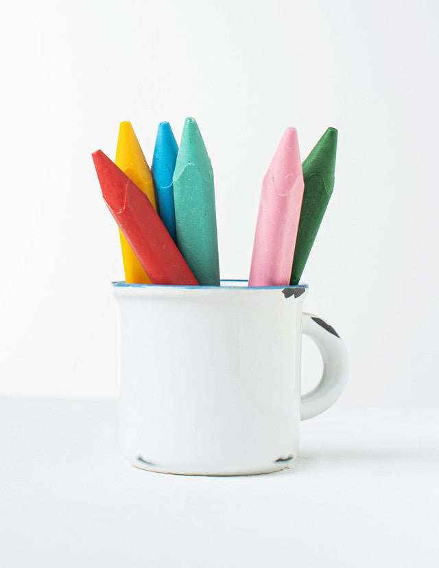 Eco Beeswax Triangle Crayons