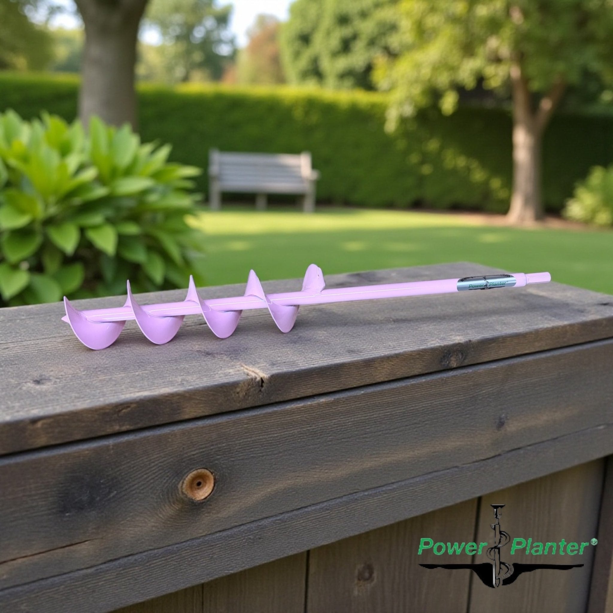 Extended Length Bulb Planting Auger -3" x Standing Lengths 24" Black Light-Medium Duty or Home Use