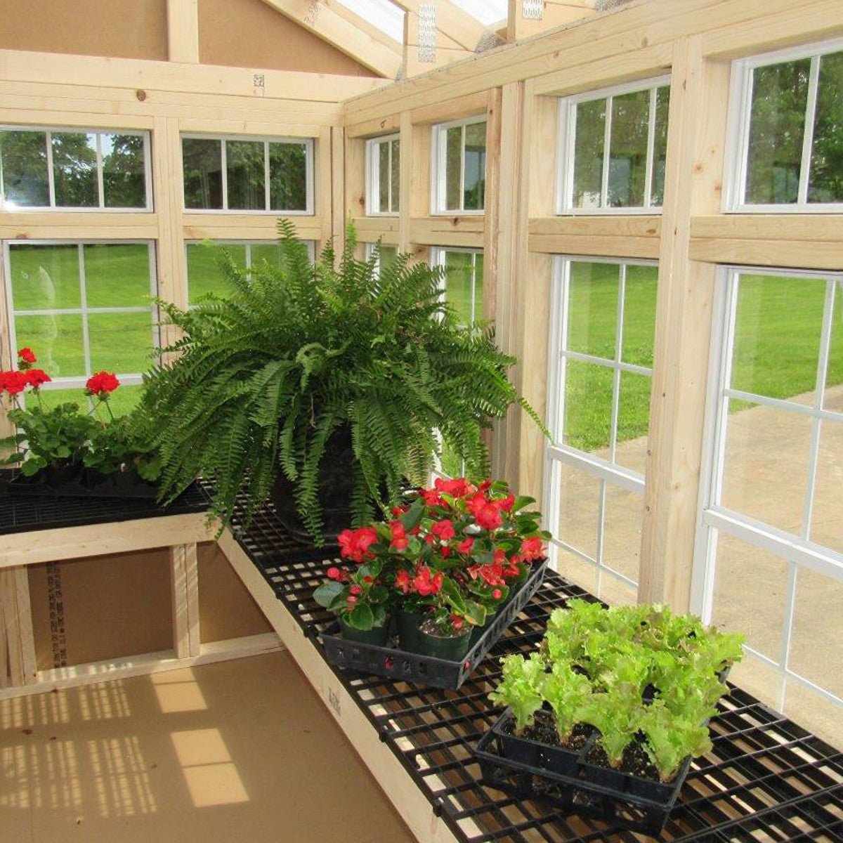 EZ-Fit Garden Greenhouse 8' 8'