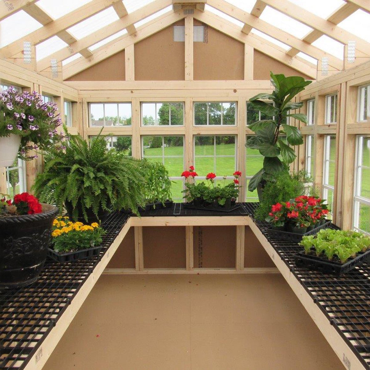 EZ-Fit Garden Greenhouse 8' 8'