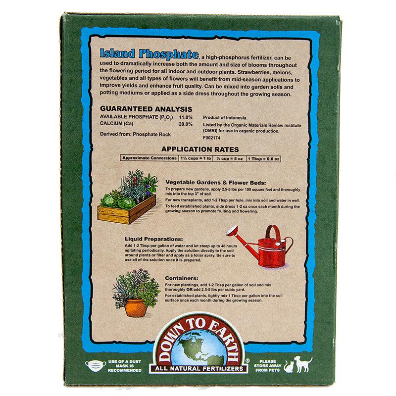 Island Phosphate Fertilizer 0-11-0 - 5 lbs