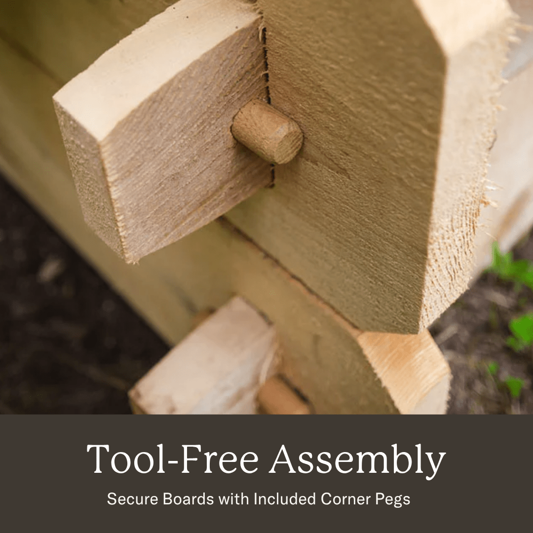 Farmstead Raised Garden Bed 2' 3' option3