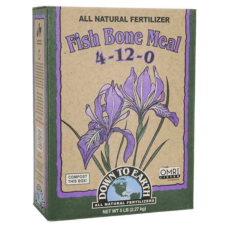 Organic Fish Bone Meal 4-12-0 - 5 lbs