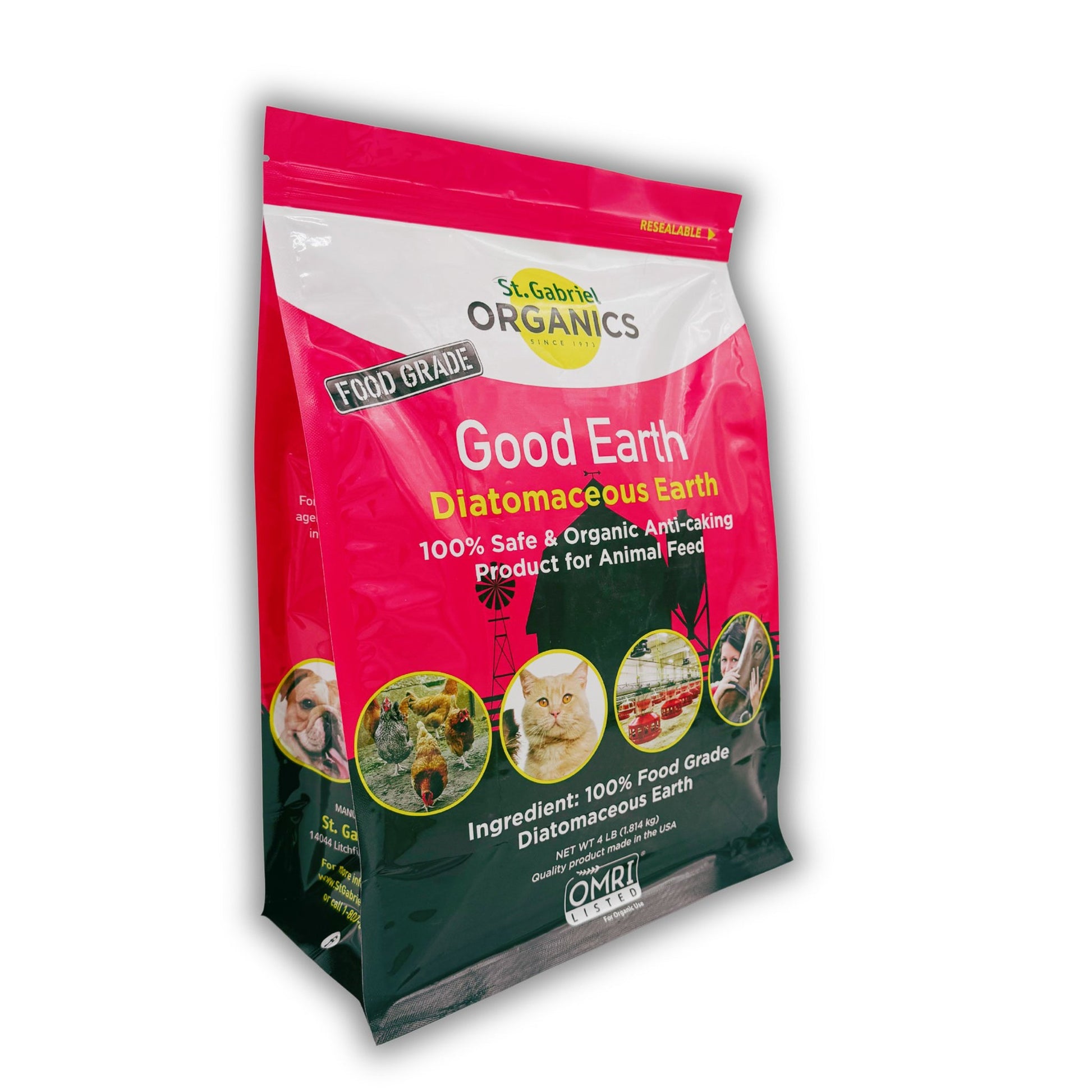 Food Grade Diatomaceous Earth - 4lb Food Grade