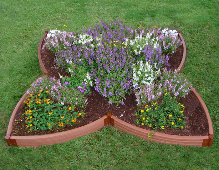 Four Leaf Clover Raised Garden Bed