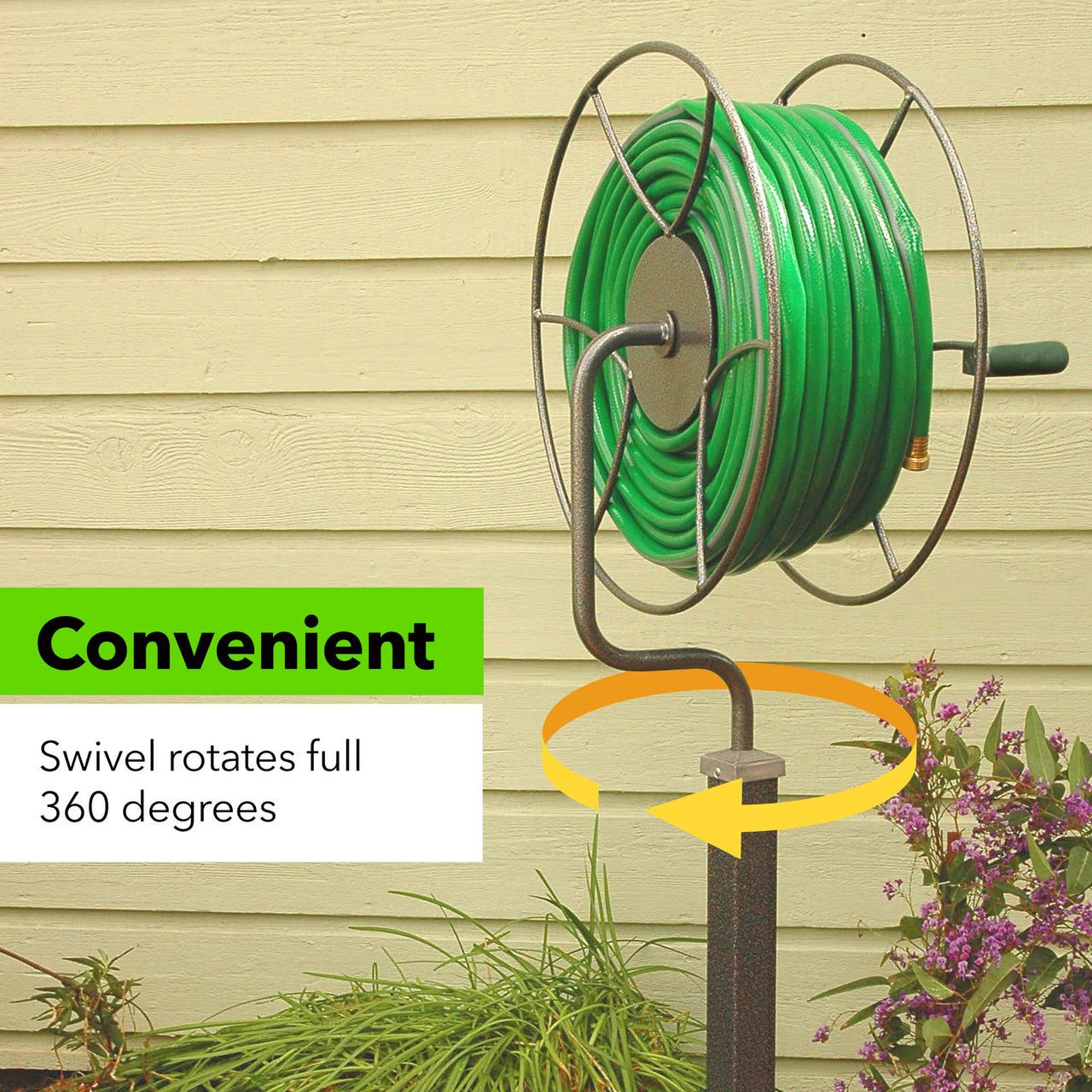 Free Standing Swivel Hose Reel Free Standing