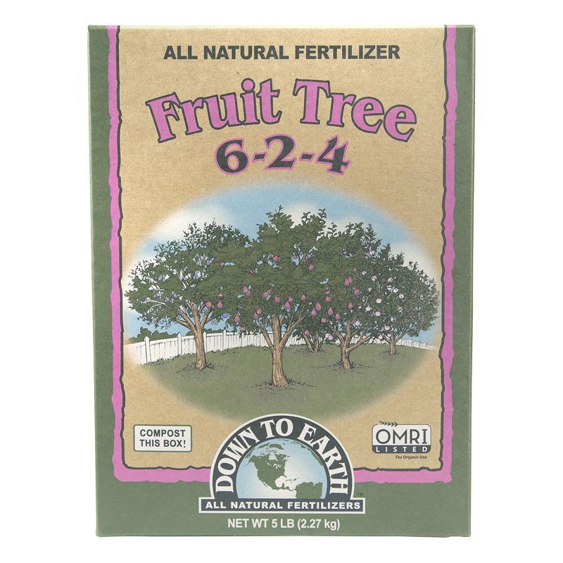 Organic Fruit Tree Fertilizer 6-2-4 - 5 lbs