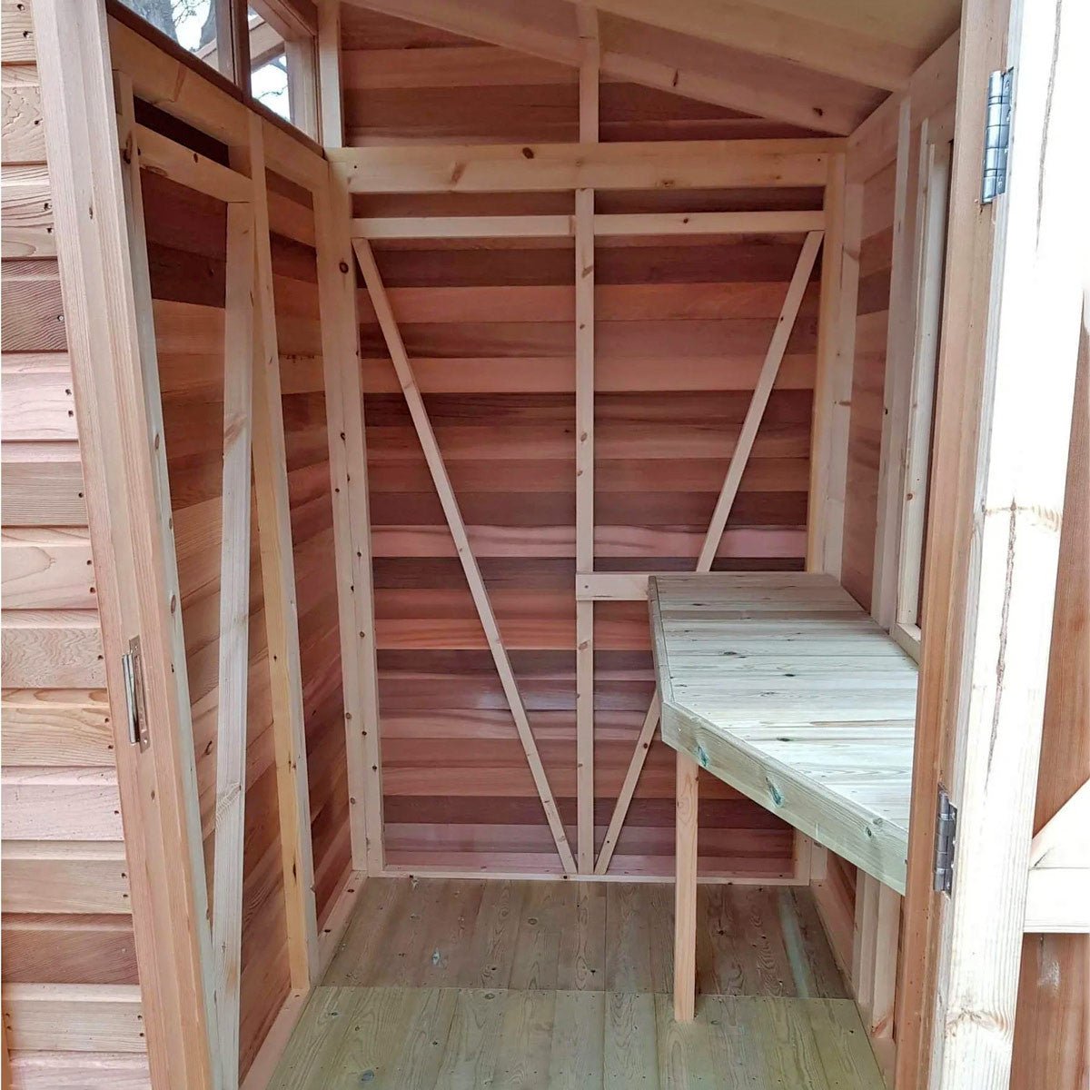 Fusion Cedar Greenhouse and Workshop | Eartheasy.com