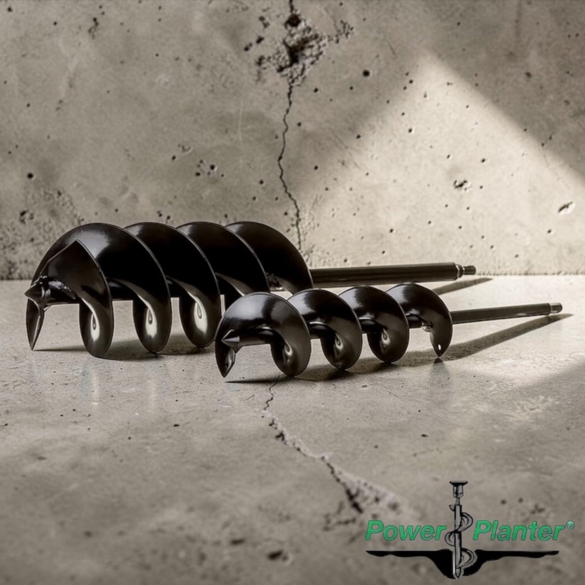 Garden & Landscaping Auger Starter Bundle - 3" x 24" and 5" x 28" Light-Medium Duty or Home Use
