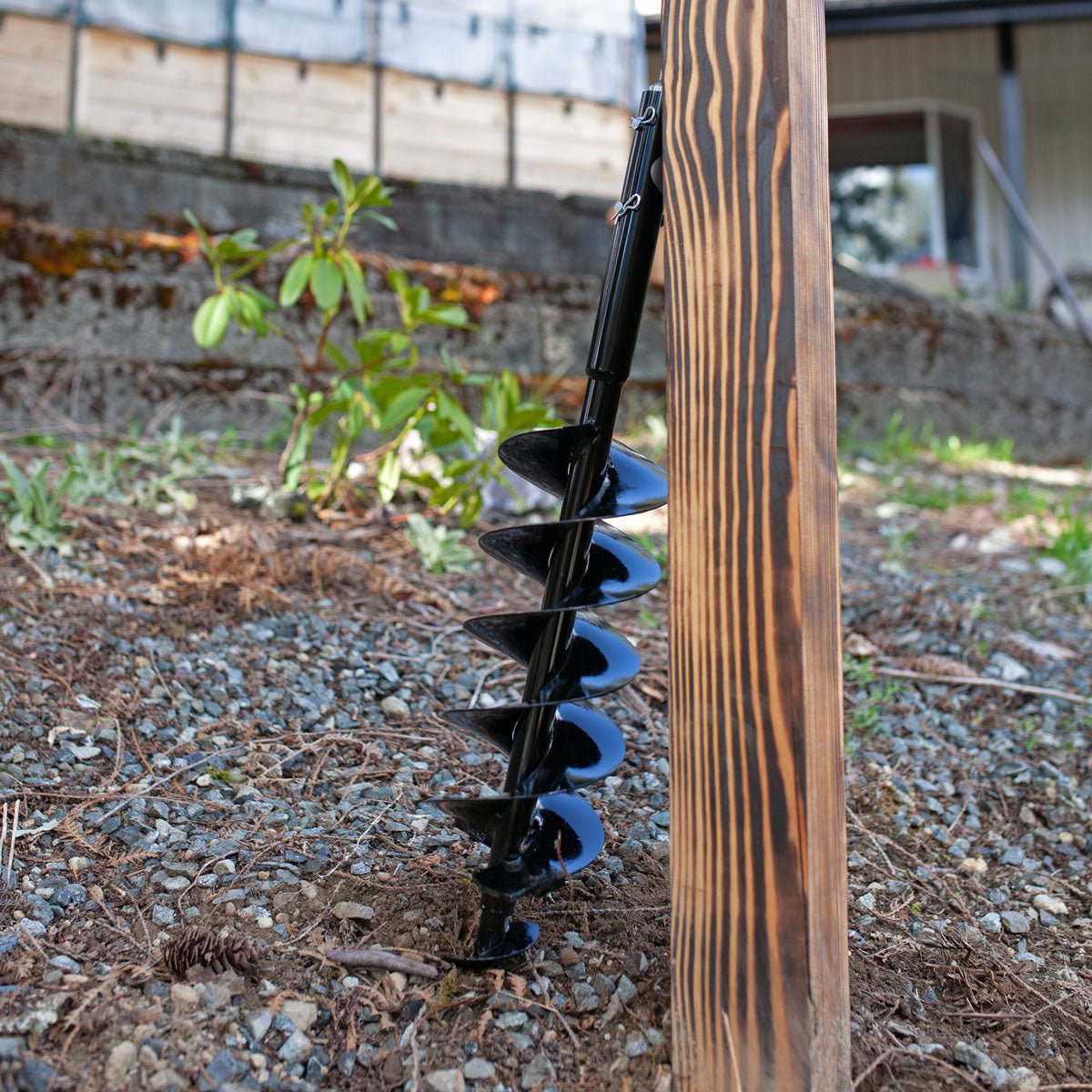 Garden & Landscaping Auger Starter Bundle - 3" x 24" and 5" x 28" Light-Medium Duty or Home Use