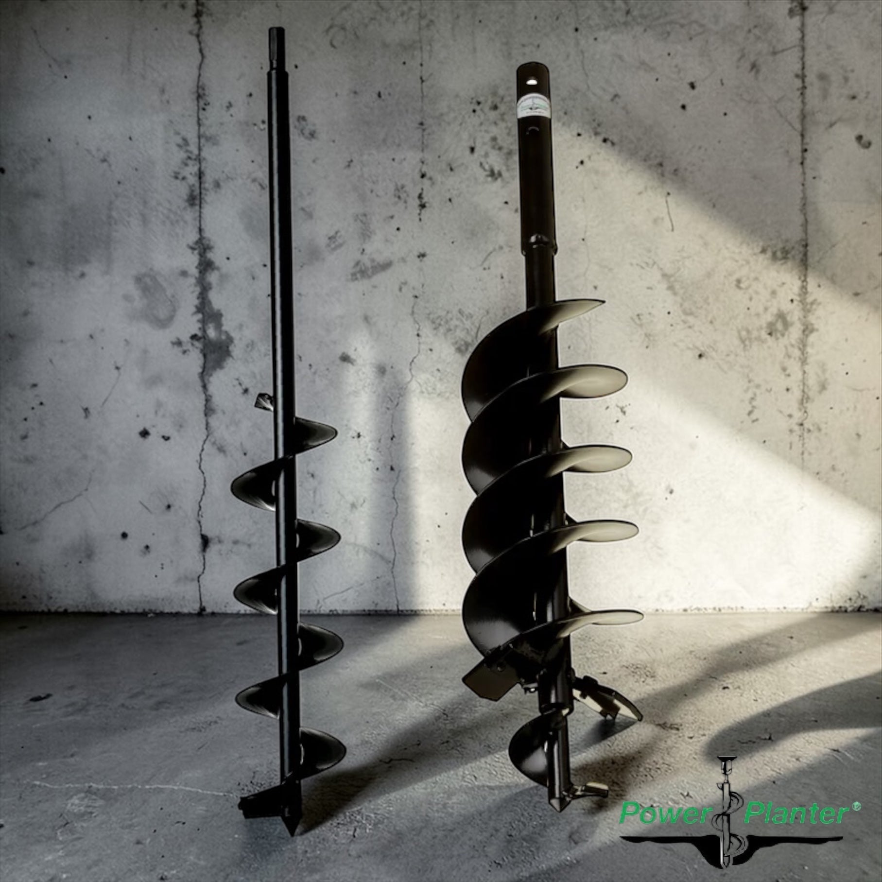 Garden & Landscaping Auger Starter Bundle - 3" x 24" and 5" x 28" Light-Medium Duty or Home Use