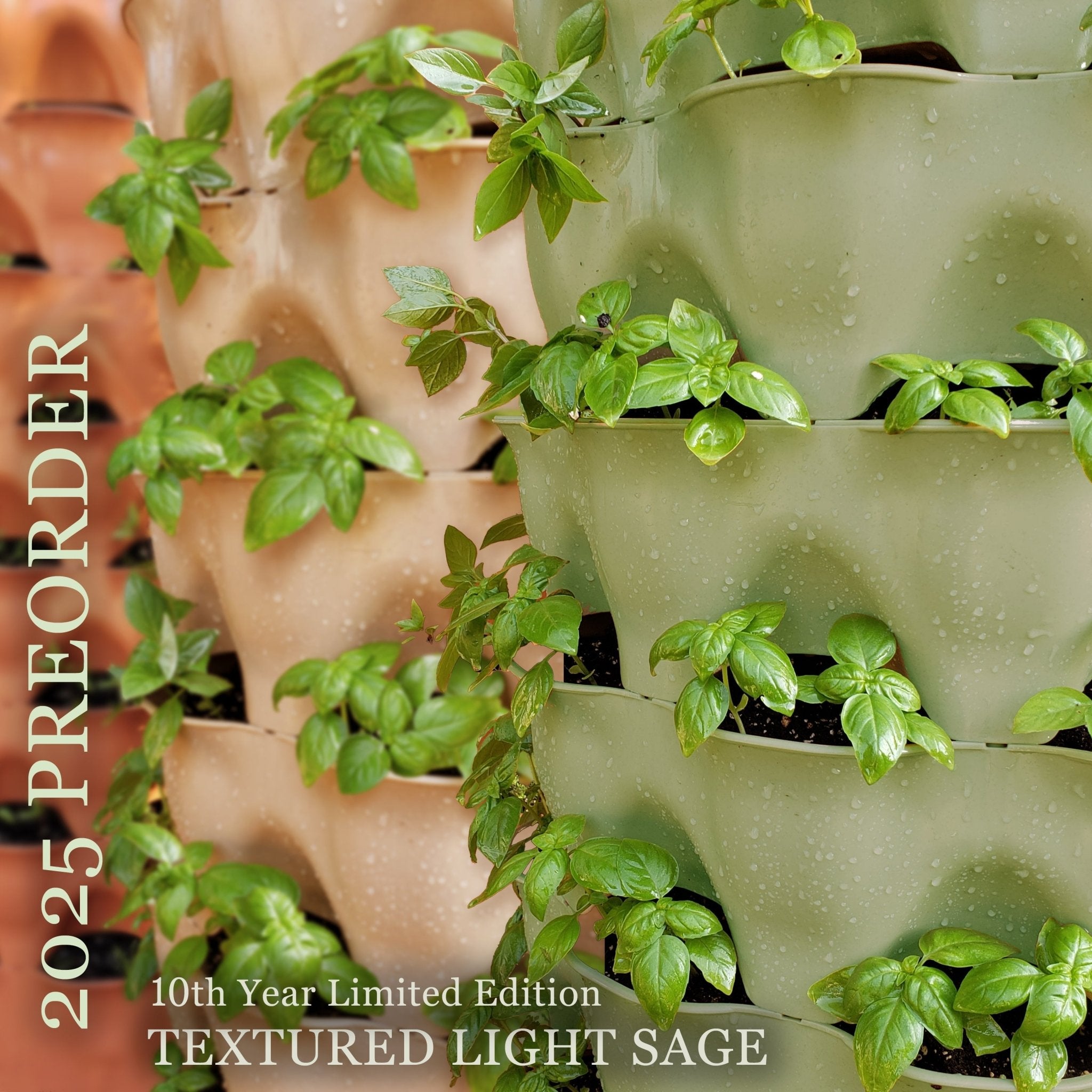 Garden Tower 2™ 50-Plant Vertical Garden Planter & Composter Terracotta option3