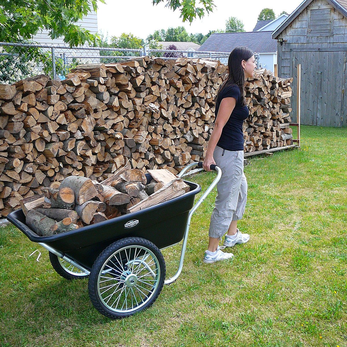 Garden & Utility Cart - 7 Cubic Feet 16" Turf Wheel