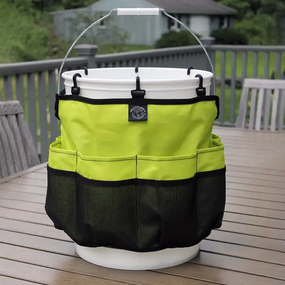 Gardening Tool Bucket Caddy Green option3