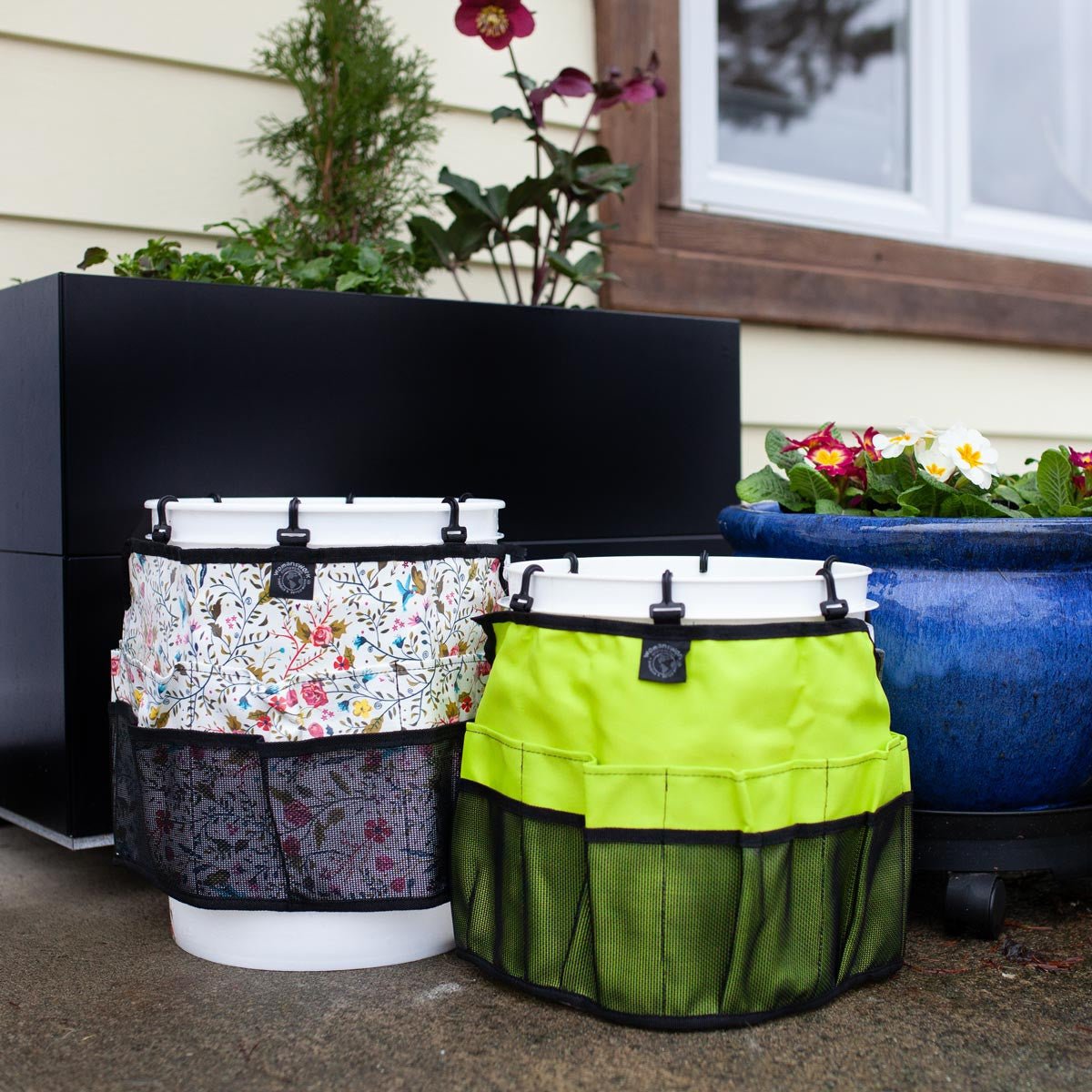 Gardening Tool Bucket Caddy Orange option3