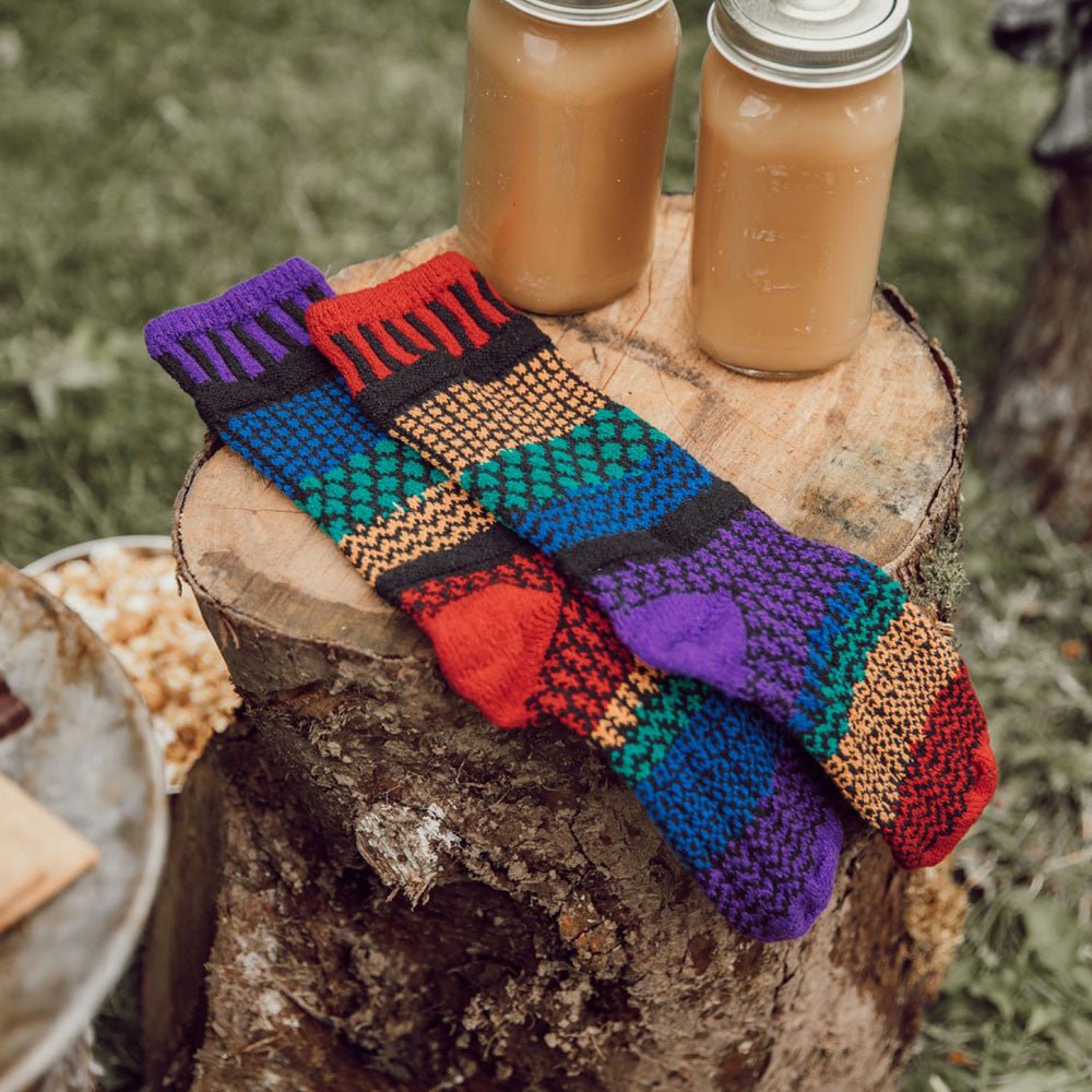 Gemstone Recycled Cotton Socks Small