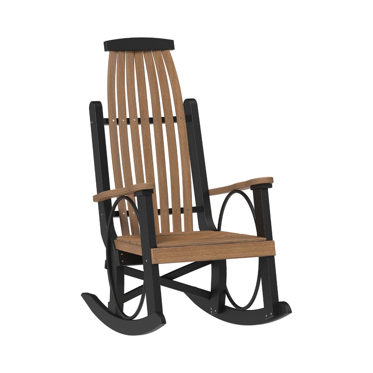 Grandpa's Rocking Chair antique-mahogany-black