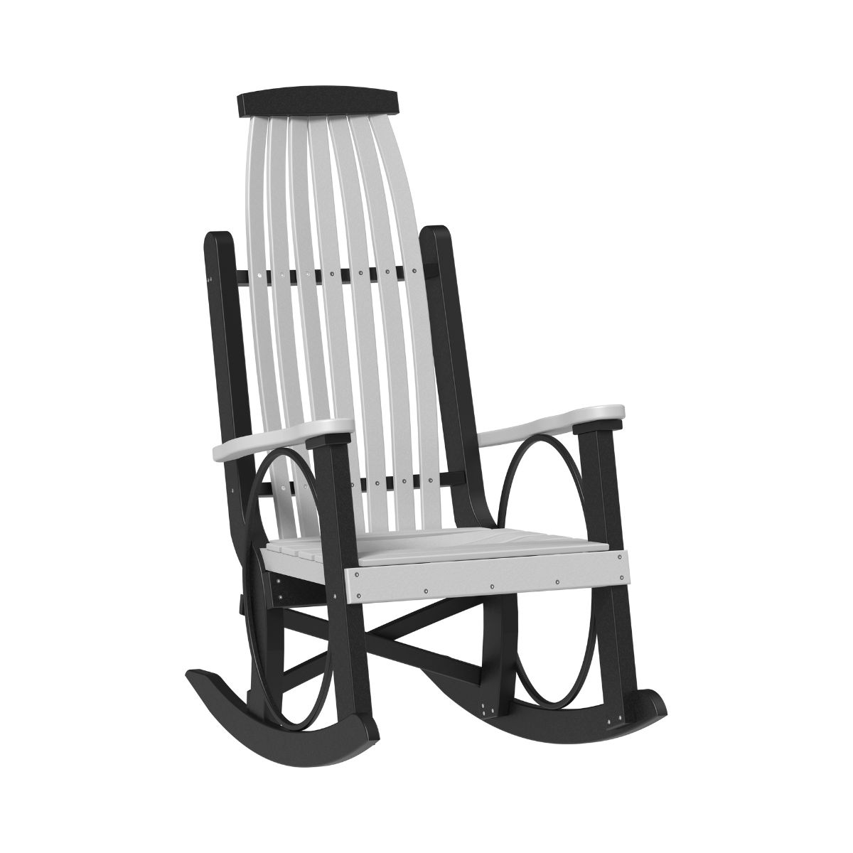 Grandpa's Rocking Chair dove-gray-black