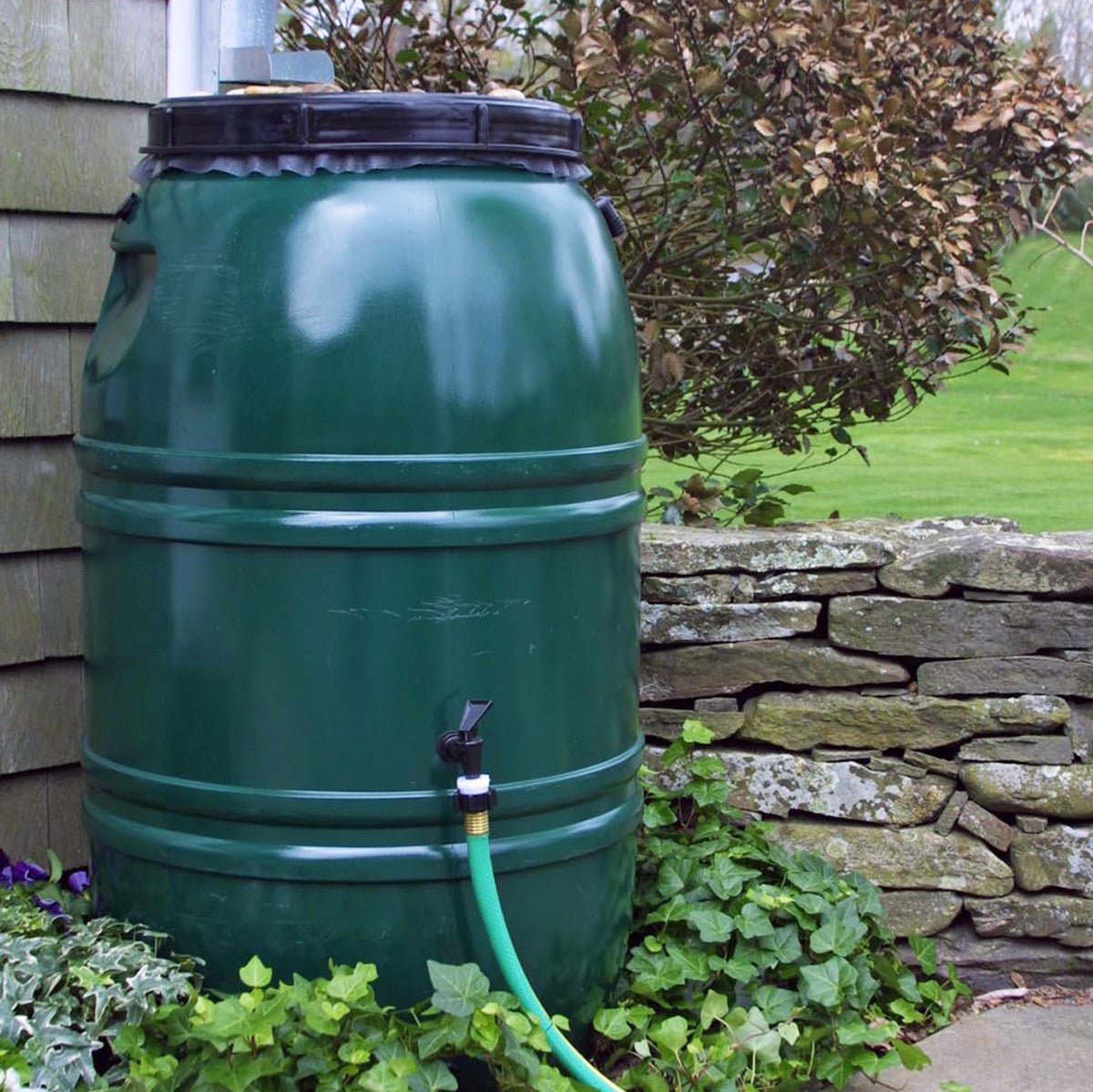 Great American Rain Barrel - 60 Gallon Earth Brown