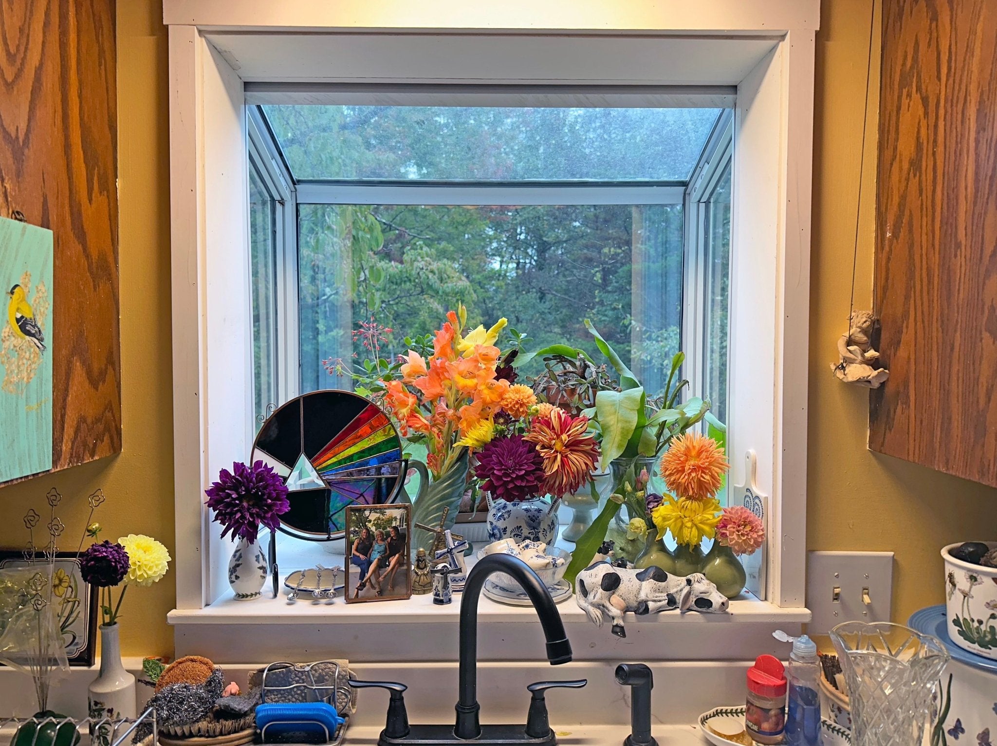Greenhouse Window Box - Home & Shed Window Conversion Kit White Small Size : 39 5/8'" x 39 5/8" option3