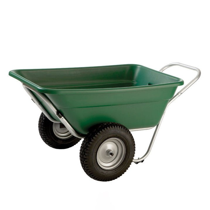 Heavy Duty Garden & Utility Cart - 7 Cubic Feet 16" Turf Green