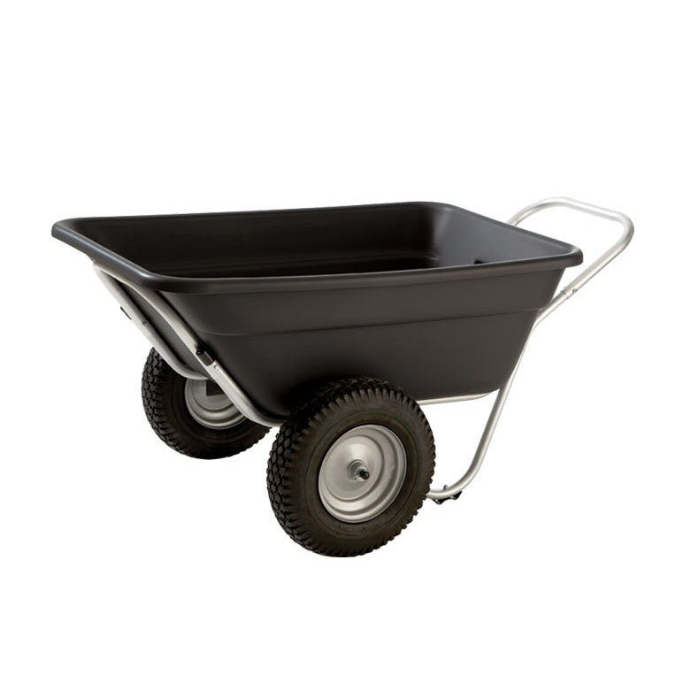 Heavy Duty Garden & Utility Cart - 7 Cubic Feet 16" Turf Green