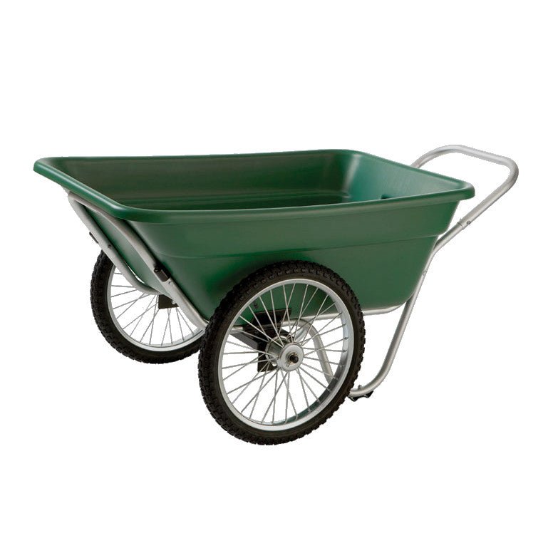 Heavy Duty Garden & Utility Cart - 7 Cubic Feet 16" Turf Green