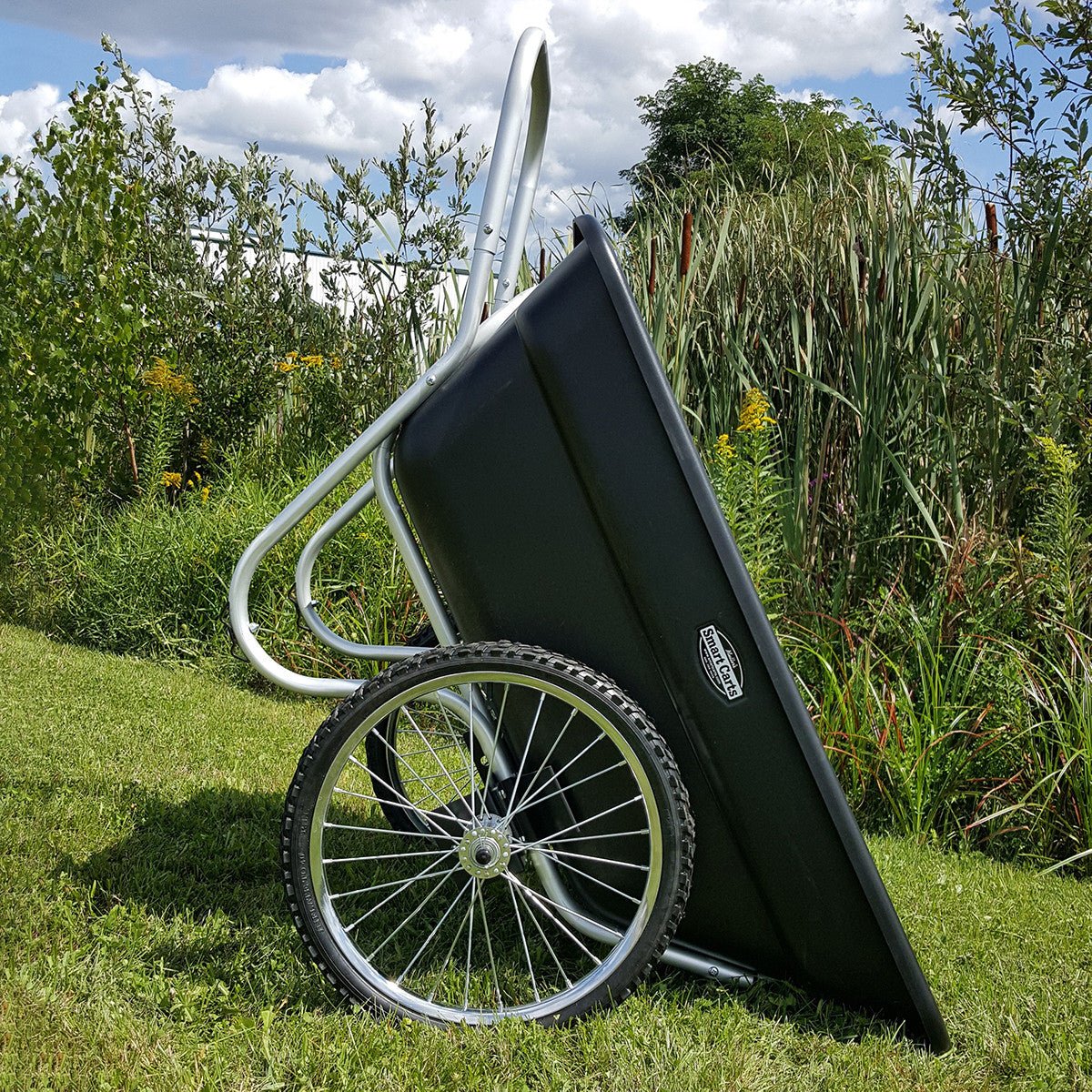 Heavy Duty Garden & Utility Cart - 7 Cubic Feet 16" Turf Green